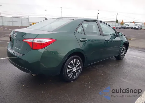 2014 Toyota Corolla Le from USA, damaged, VIN 2T1BURHE2EC177910